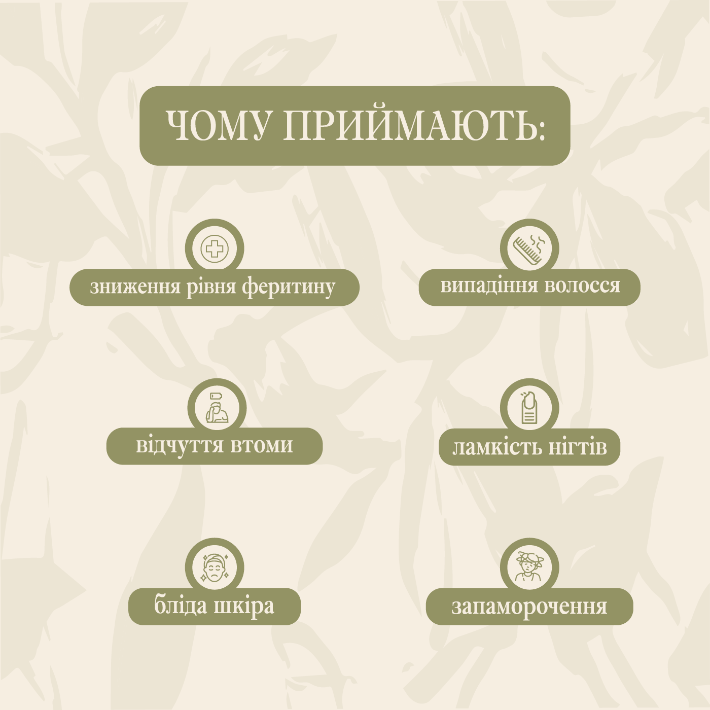 Набір при залізодефіциті - Grandma's Pharm