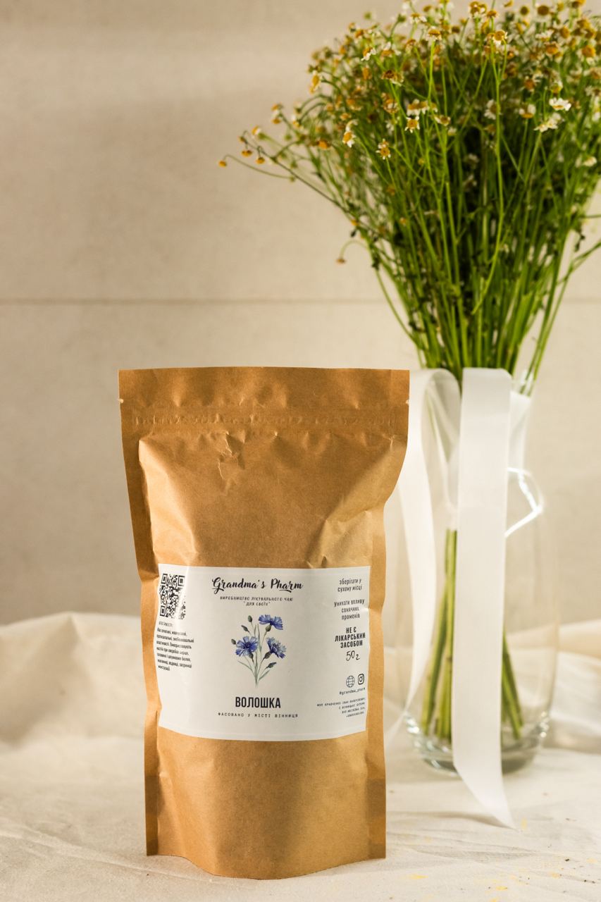 Волошка синя, квітки(лат. Centaurea cyanus) - Grandma's Pharm